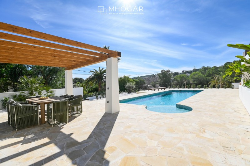 El arte de vivir en Moraira, Costa Blanca - elegante villa de obra nueva de estilo mediterráneo con vistas abiertas!